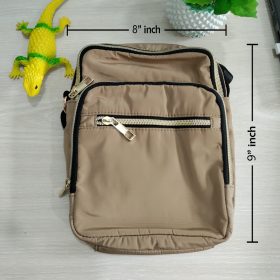 Premium crossbody bag with adjustable strap and multi-pocket design