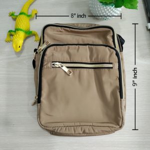 Premium crossbody bag with adjustable strap and multi-pocket design