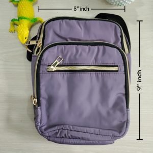 Premium crossbody bag with adjustable strap and multi-pocket design