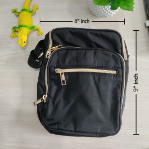 Premium crossbody bag with adjustable strap and multi-pocket design