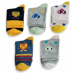 নরম কটন ফ্যাব্রিকের শিশুদের আরামদায়ক কিডস মোজা