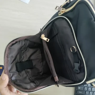 Premium crossbody bag with adjustable strap and multi-pocket design