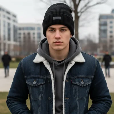 Stylish Warm Knitted Winter Cap for Men and Women