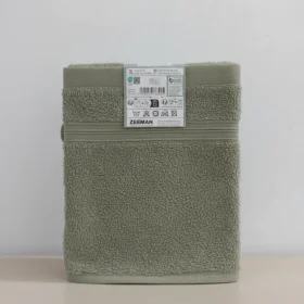 নরম টেরি ফেব্রিকের ওয়াশগ্লোভ, সামনের দিকে প্রাইস ট্যাগ লাগানো রয়েছে — ২ পিস সেট।