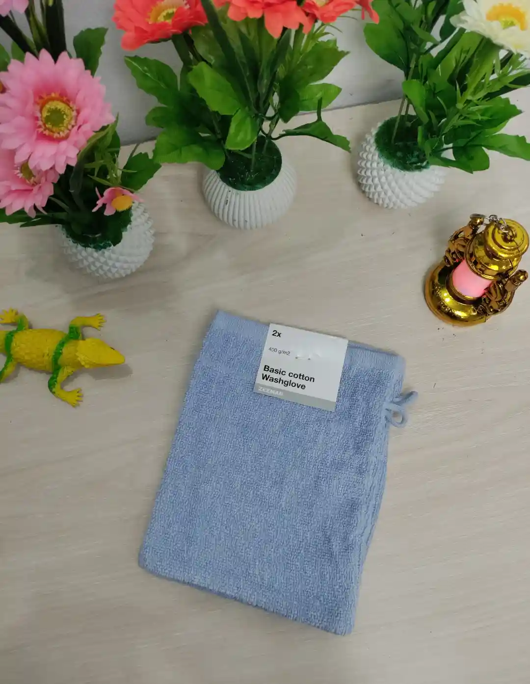 Premium Washglove 2pcs soft terry wash mitt