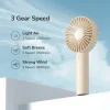 JISULIFE FA21 Handheld Portable Fan Rechargeable Mini Fan with 2000mAh Battery and Type-C Charging