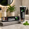 Clever Doctor Bamboo Charcoal Toothpaste 110g for Smoke, Coffee and Tea Surface Stain Removal