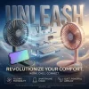 Rechargeable Fan with LED Light