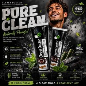 Clever Doctor Bamboo Charcoal Toothpaste 110g