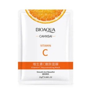 BIOAQUA Vitamin C Beautiful Skin Mask Brightening Moisturizing Facial Sheet Mask