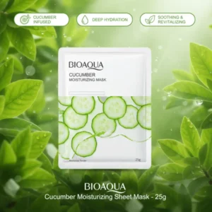BIOAQUA Cucumber Moisturizing Mask Hydrating Refreshing Facial Sheet Mask