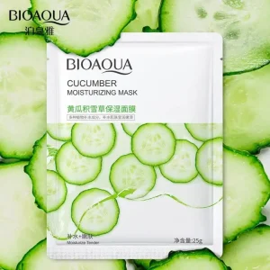 BIOAQUA Cucumber Moisturizing Mask Hydrating Refreshing Facial Sheet Mask