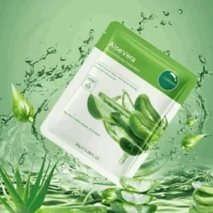 Aloe Vera Emollient Beauty Facial Mask hydrating moisturizing sheet mask for glowing skin