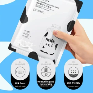 IMAGES Branded Moisturizing Milk Facial Mask hydrating sheet mask for soft and moisturized skin